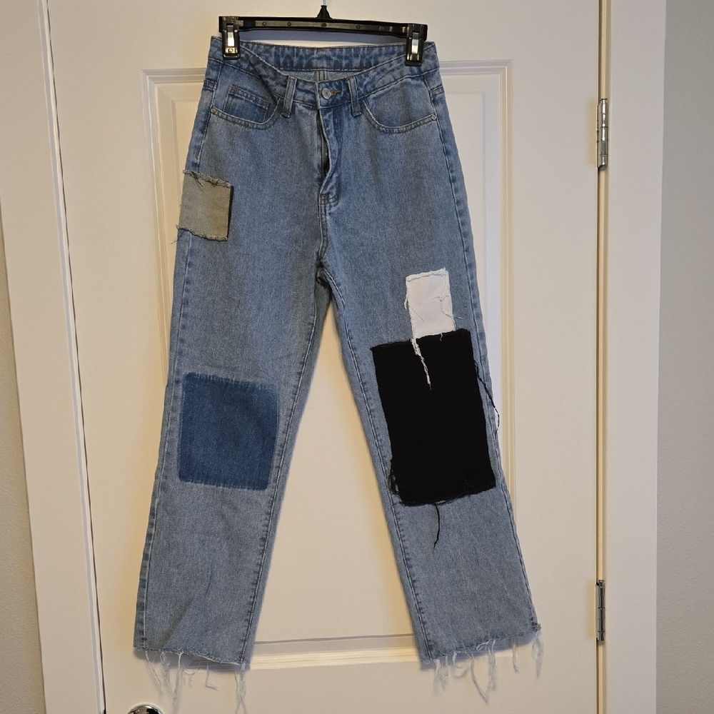 Shein Patchwork Women's Jeans Size XS US 2